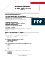 b2 Effets Pandemie Sante Mentale Fiche Apprenant