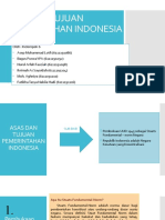 Asas Dan Tujuan Pemerintahan Indonesia
