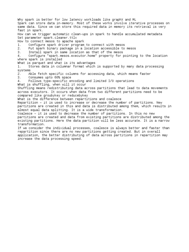 Spark 2 | PDF