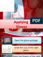 Aplying Glove
