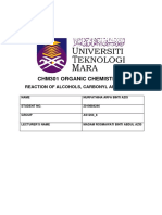 Lab Report CHM301