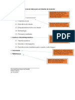 Exemplo de Um Índice para Um Trabalho de Recensão