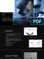 Industrial X-Ray Tubes and X-Ray Tubes FOR Crystallogra PHY