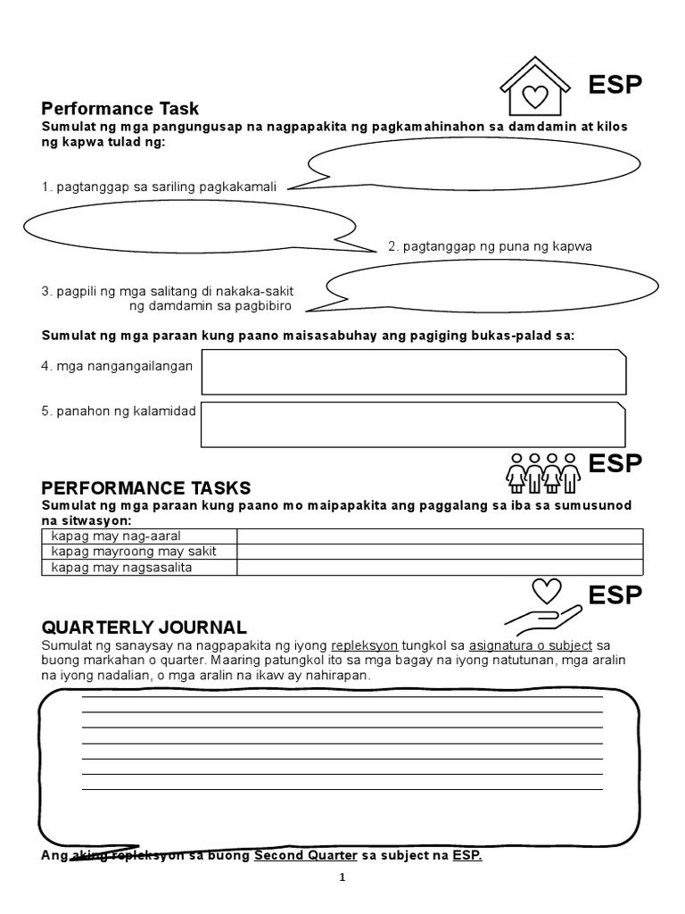 Grade 4 Performance Tasks Overview | PDF