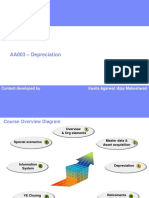 AA003 - Depreciation: AC605 Profitability Analysis