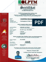 Sertifikat LPTM