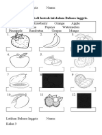 KLS 3 - FRUIT and VEGETABLES