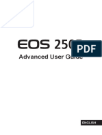EOS 250D Advanced User Guide En