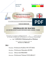 Anomalies Du Rachis Anomalies Du Rachis Anomalies Du Rachis: Ministère de L'enseignement Nseignement