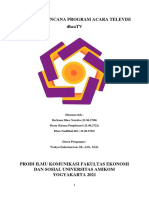 Kelompok 8 - Proposal Rencana Program Acara Televisi