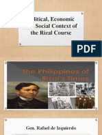 WEEK 2 - The Philippines of Rizal's Time