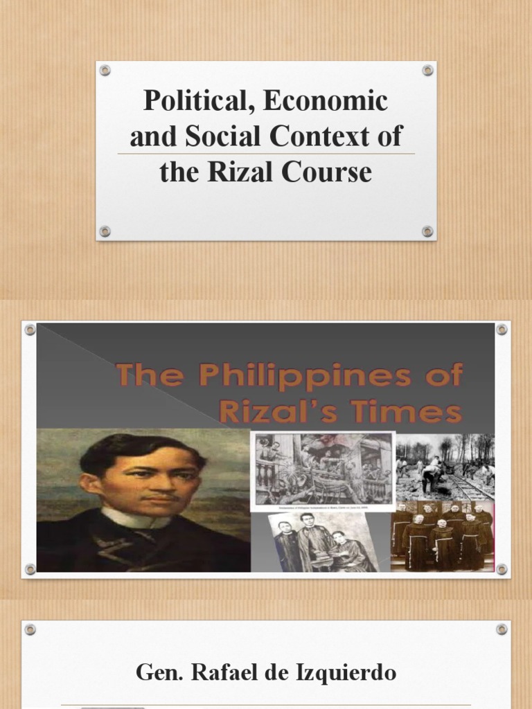 WEEK 2 The Philippines of Rizal's Time PDF