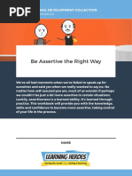 Assertiveness Workbook | PDF