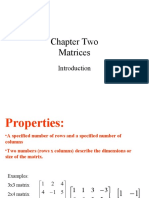 Chapter 2 Matrice