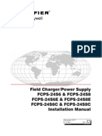 Field Charger/Power Supply FCPS-24S6 & FCPS-24S8 FCPS-24S6E & FCPS-24S8E FCPS-24S6C & FCPS-24S8C Installation Manual