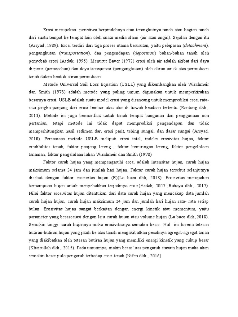 Konservasi Tanah Dan Air | PDF