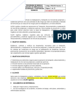 5 - PRGI 016 Programa de Manejo Seguro de Mercancias Peligrosas y Sustancias Quimicas V2 - Docx