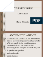 ANTIEMETICS  