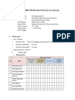 Instrumen Penilaian Pai Kelas 4