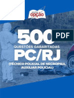 Caderno Testes PC RJ Med Fund