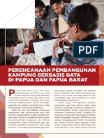 Perencanaan Pembangunan Berbasis Data