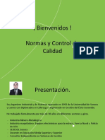 Open Class Regular Semana 1 Normas y Control de Calidad