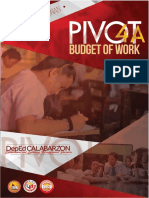 Budget o Work in Araling Panlipunan