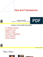 Philosophies and Frameworks: Department of Marketing, University of Chittagong