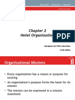 Hotel Organization: Managing Front Office Operations Tenth Edition