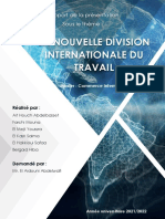 Rapport Final - La Nouvelle Division Internationale Du Travail