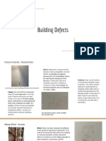 Building Defects (Stuti Parikh 20BAR070)