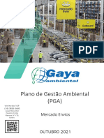 Plano de Gestão Ambiental (PGA) : Mercado Envios