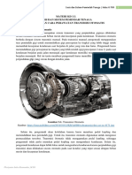KD 3.3. (Materi Menerapkan Cara Perawatan Transmisi Otomatis)