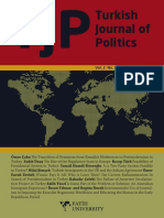 Turkish Journal of Politics TJP V 2 N 1