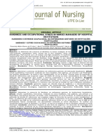 Hardiness and Occupational Stress in Nurses Managers of Hospital Institutions Article