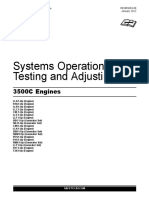 Cat 3500c Systems Operation Testing and Adjusting Manual