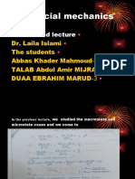 Statisticial Mechanics: The Second Lecture