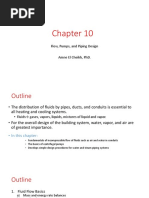 MEE 515 - HVAC - Lecture 7 (Chapter 10) - Summary