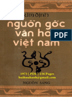 Nguồn Gốc Văn Hóa Việt Nam (NXB Nguồn Sáng 1973) - Kim Định_ 156 Trang