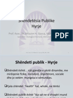 1.1. Shendeti Publik - Hyrja