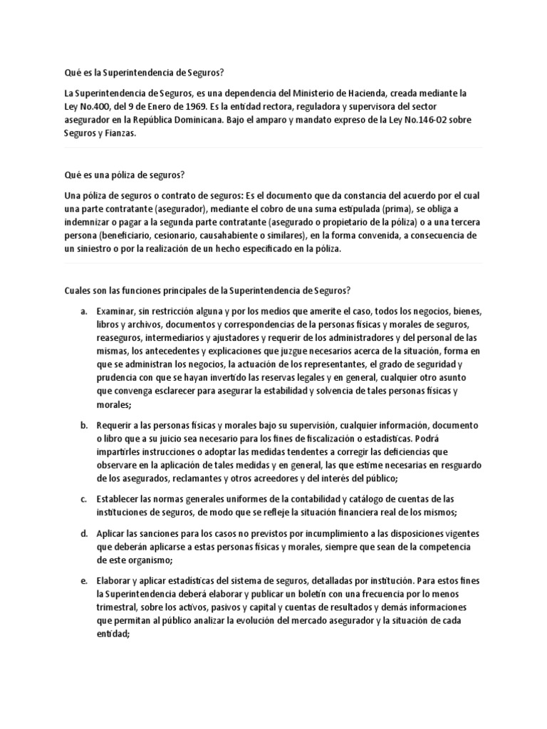 Requisitos para ser Agente de Seguros | PDF | Póliza de seguros | Seguro