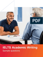 IELTS Academic Writing: Sample Questions