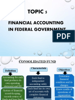 Topic 5- FINANCIAL ACCOUNTING In FEDERAL GOVERNMENT (1)