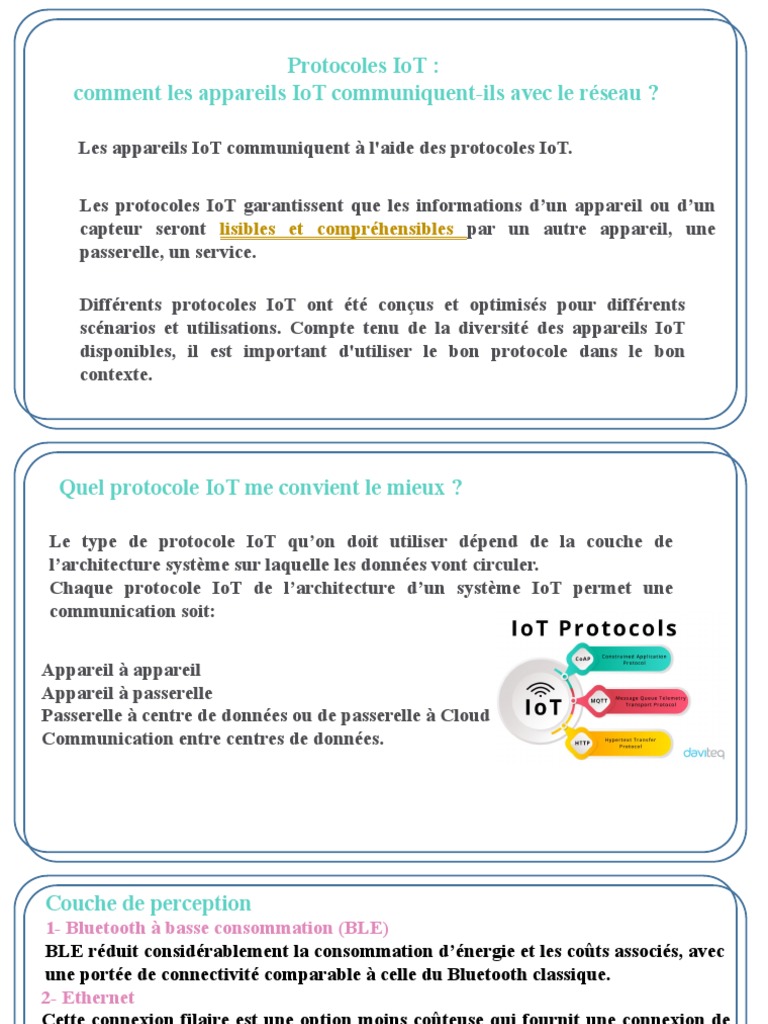 Protocole de Communication | PDF | Protocoles Internet | Internet des ...