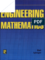 Textbook of Engineering Mathematics Bali & Iyengar