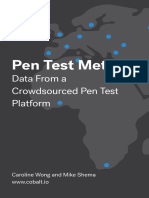 Pen Test Metrics