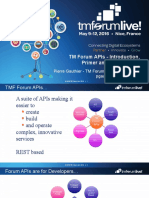 TM Forum Apis - Introduction, Primer and Methodology