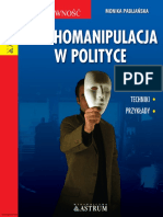 Psychomanipulacja W Polityce Metody Techniki Przyklady Monika Pabijanska Sensus