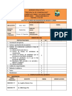 Elemental - Acta de Junta de Curso