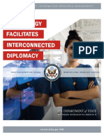 Technology Facilitates Diplomacy: Interconnected